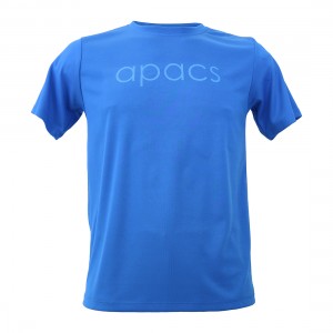 Apacs Dry-Fast Logo T-Shirt (RN306) - Cyan Blue